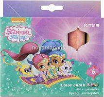 Կավիճ գունավոր Kite Jumbo, 6 գույն, SHSH18-073